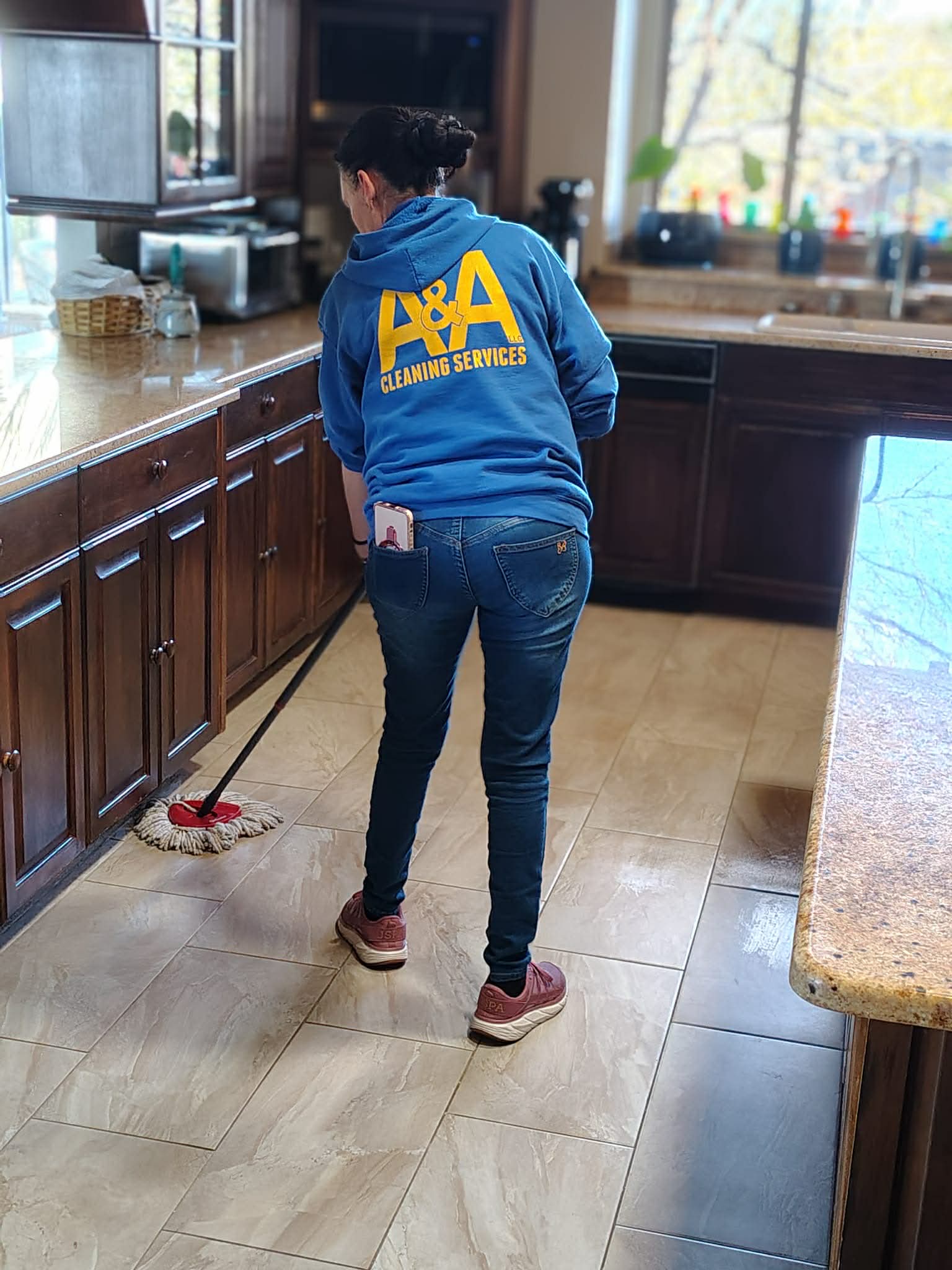 A&A Cleaning Services team providing professional cleaning in Converse, TX