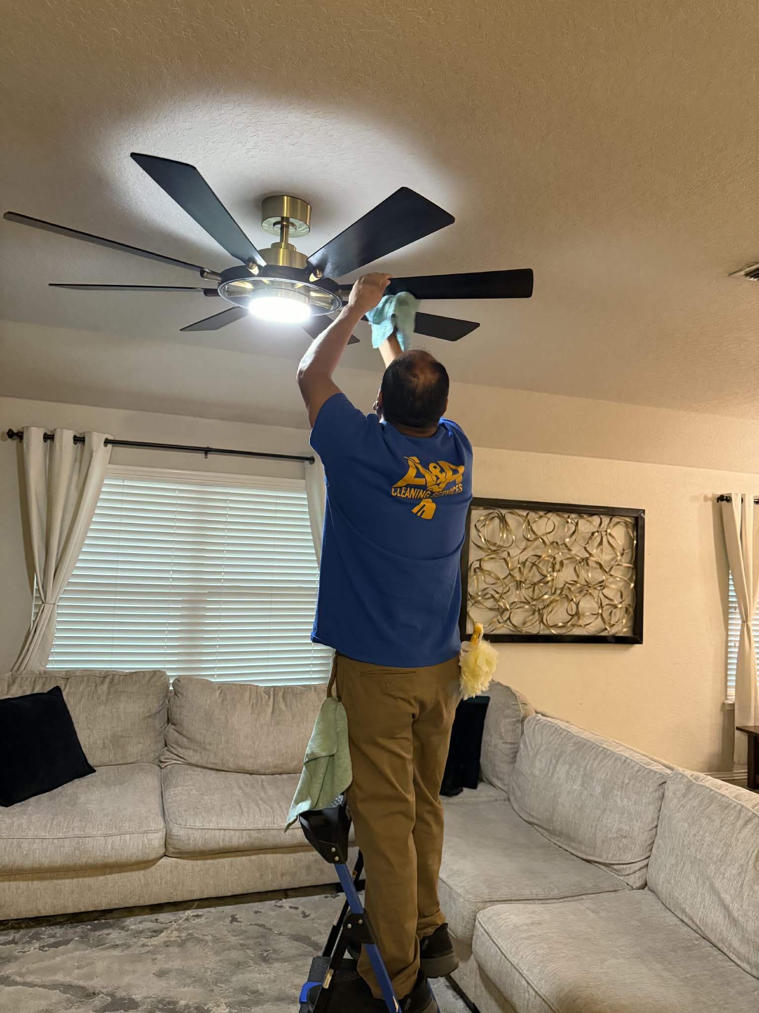 A&A Cleaning Services team providing professional cleaning in Helotes, TX